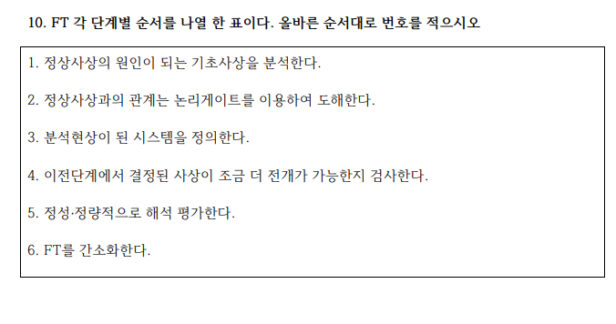산업안전기사-2010년3회차 10번 문제 이미지